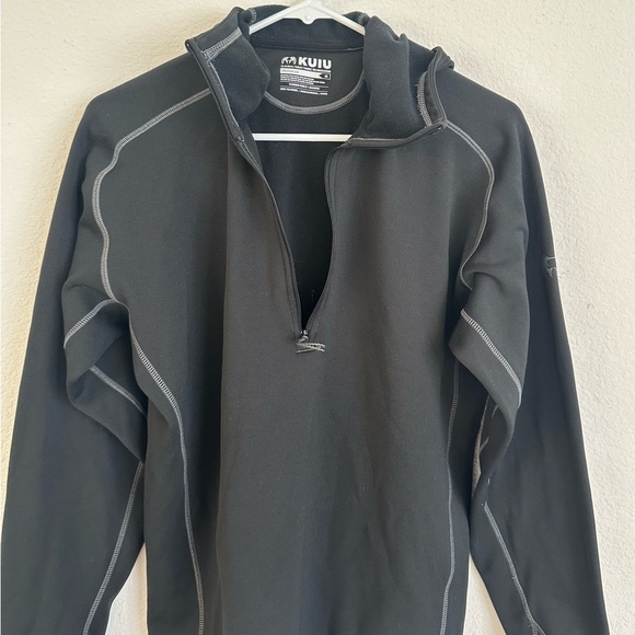 KUIU Black Pullover Hoodie size Medium - Picture 5 of 7